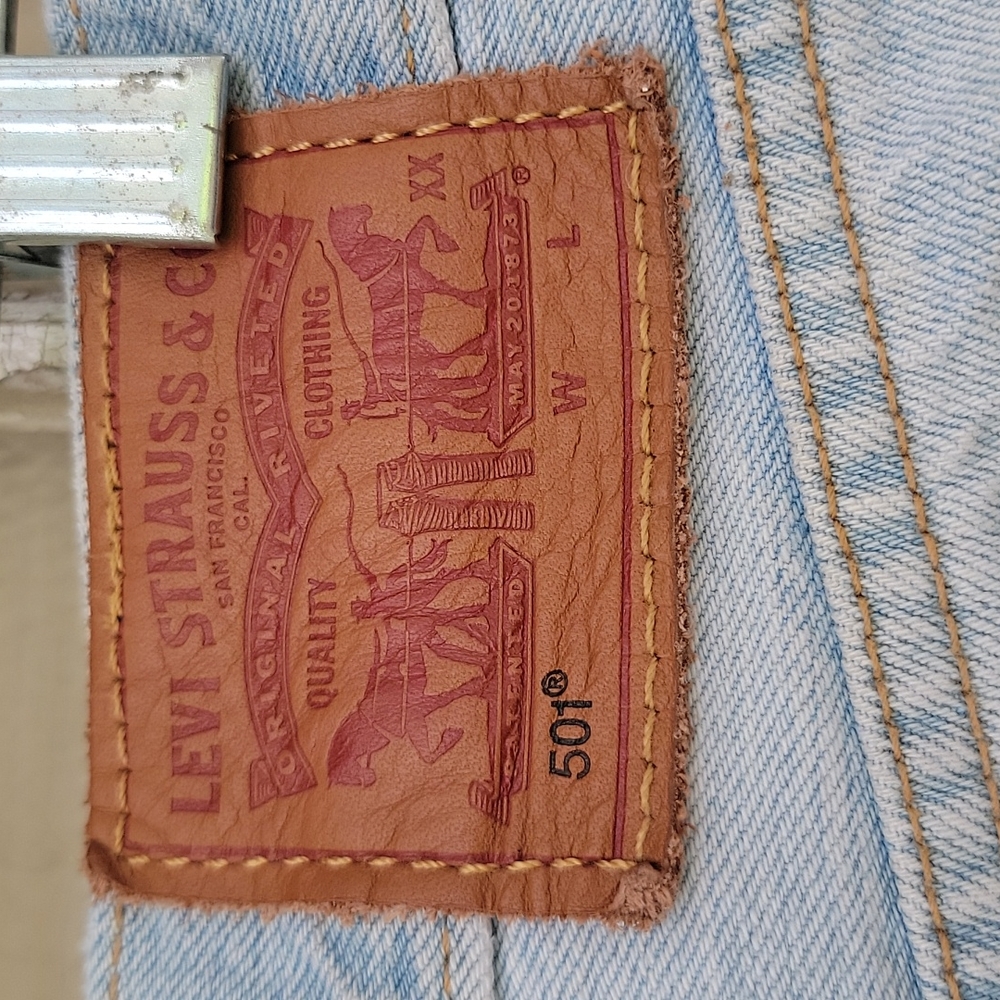 Levi's Buttonfly Distressed Cutoffs - image 3